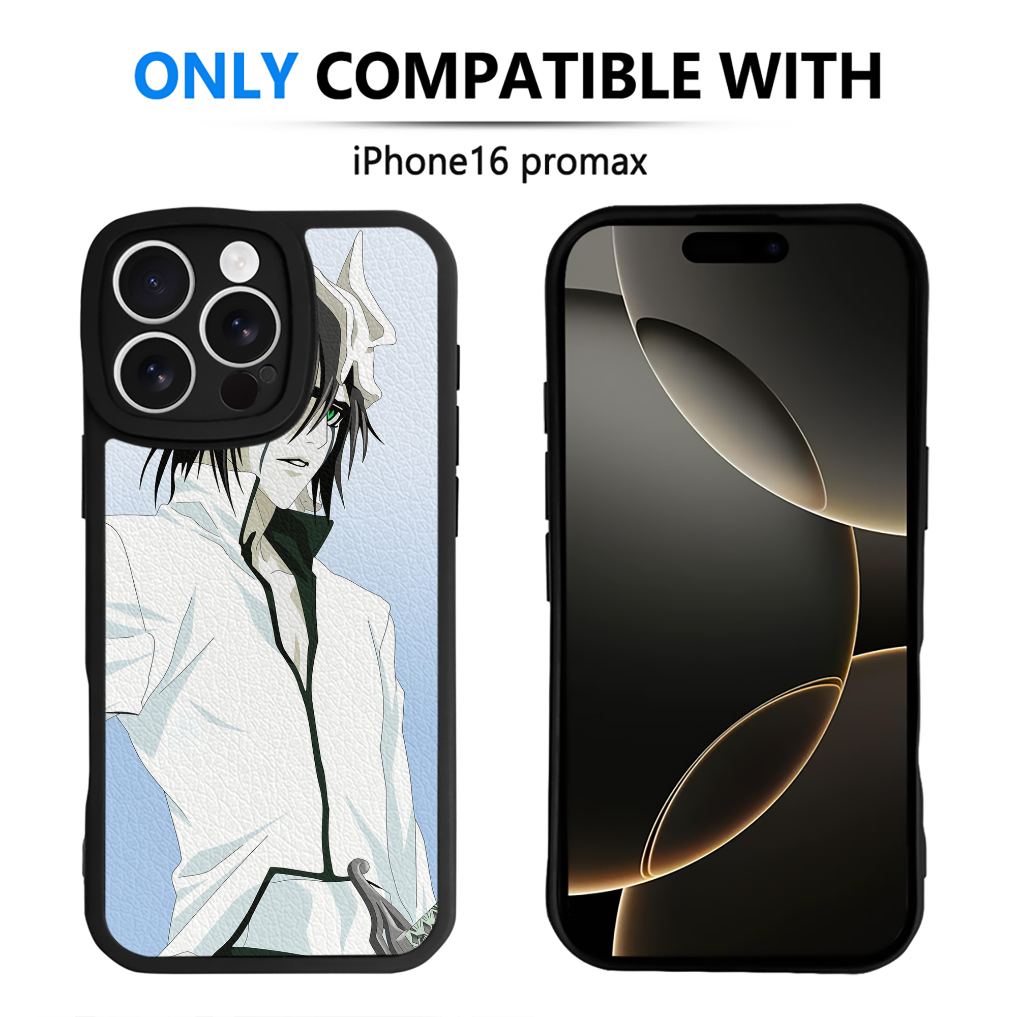 （画像用） ブリーチ BLEACH 【iPhone 16シリーズ対応】シリコンスマホケース（レザー調） 材質：シリコン